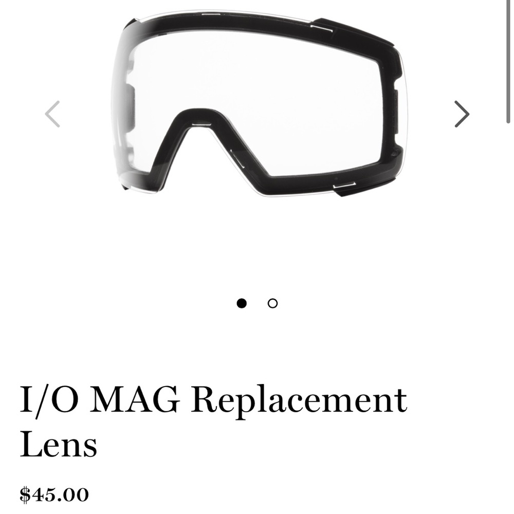 Smith I/O Mag Replacement Lens Clear
